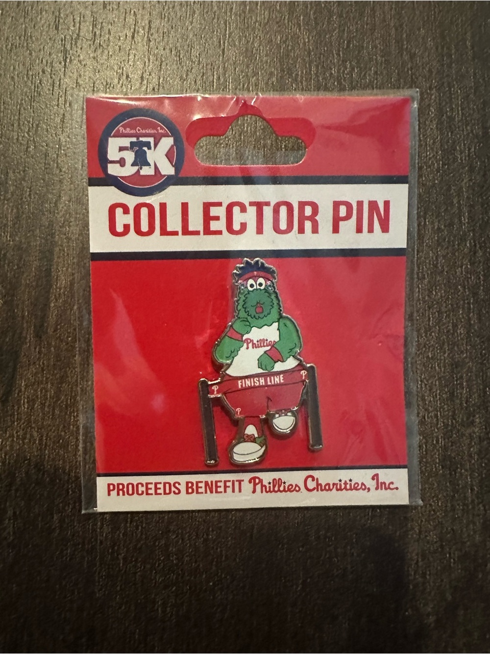 Philly Phanatic Collectible Pin In Package